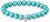 Thomas Sabo Bracciale con Perle Modello: X0293-404-17-L19 con pietre turchesi e anello per charms