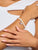 Thomas Sabo Bracciale con Perle Modello: X0293-082-14-L17 con perle d'acqua dolce bianche e occhiello ad anello per charm