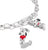 Charms in argento sterling 925 riciclato con motivo Snoopy e pavé, modello Thomas Sabo PEANUTS Connect: CC1310-691-11
