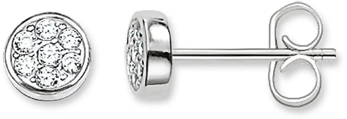 Orecchini Sparkling Circles - Argento Sterling 925