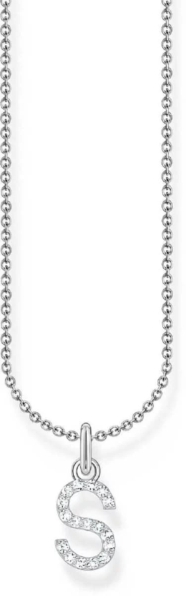 Collana con pendente lettera S - Thomas Sabo Modello: KE2258-051-14