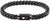 Bracciale da uomo in acciaio inossidabile nero con design intrecciato - Tommy Hilfiger Modello: 2790649