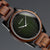 Holzkern Askja Herrenuhr • Naturholz & Marmor • Dual Time Quarzwerk, Bild 5