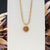 Collana in acciaio inossidabile - Girasole - Anima in legno Modello: 9010631025281