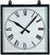 Orologio da parete GER-Technik 50x50 cm in acciaio inox • Radiocontrollato • Robusto per esterni