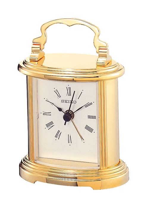 Orologio da tavolo Seiko 10,9x7,8x5,3 cm Metallo • Movimento al quarzo • Design elegante