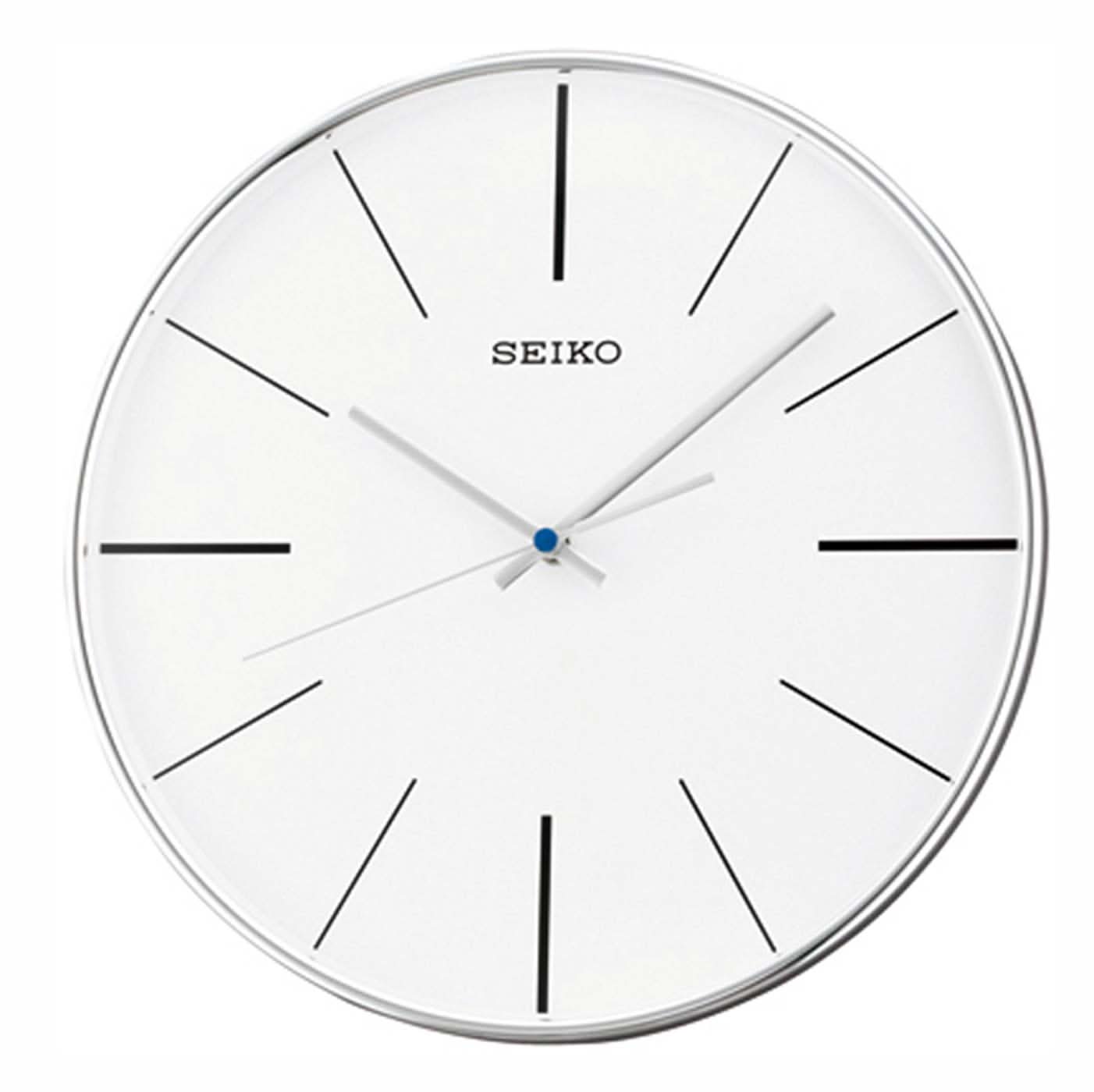 Orologio da parete Seiko 29,5x29,5x4,8 cm plastica • Movimento silenzioso • Design moderno