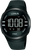 Orologio digitale Lorus con display LCD nero e cinturino in caucciù, 10 BAR