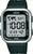 Orologio digitale Lorus, 10 BAR, cinturino verde scuro e display illuminato