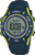 LORUS digitale Jungenuhr, blaues Gehäuse mit neon-grünen Akzenten und digitalem Display