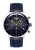 Bauhaus Dessau 2096-3 Herren Armbanduhr Blau • Schweizer Quarz-Chronograph • Made in Germany