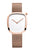 BERING Pebble 18034-364 Damen Armbanduhr Roségold • Saphirglas • Milanaise-Armband