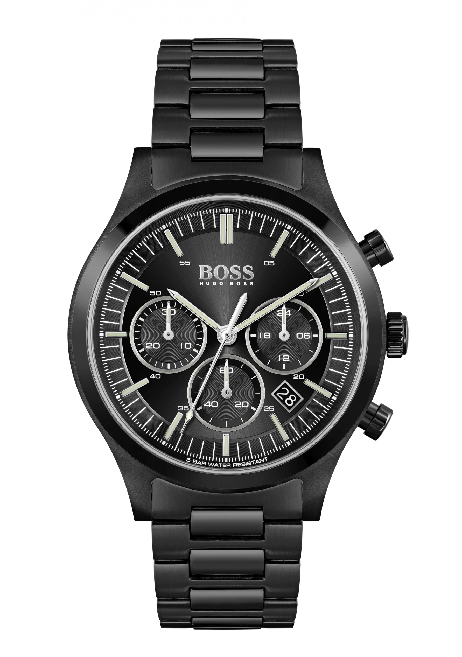 BOSS Metronome Herrenuhr • Chronograph • Mineralglas