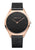 BERING Ultra Slim 4.8 Herrenuhr Schwarz • Saphirglas • Milanaise-Armband