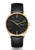 Sternglas Berlin S01-BE14-HE01 Damen Armbanduhr Gold • Geschwungenes Saphirglas • Bauhaus-Design