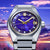 King Seiko Vanac SLA083 Herrenuhr Lila • Automatikwerk Kaliber 8L45 • Saphirglas, Bild 4