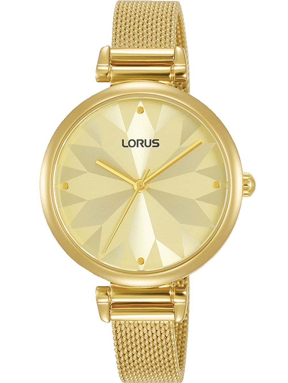 Lorus RG208TX9 Damen Armbanduhr • Milanaise-Armband • Mineralglas