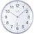 Orologio da parete JVD 33 cm Ø in plastica • Moderno orologio radiocontrollato • Facile da leggere