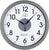 Orologio da parete JVD 24x24x4,5 cm plastica • Movimento radiocontrollato • Design senza tempo