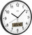 Orologio da parete JVD 29,5x29,5x4 cm Plastica • Radiocontrollato • Temperatura e umidità