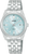 Orologio da donna in acciaio inossidabile con quadrante blu, logo LORUS, movimento al quarzo e datario