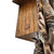 Rombach & Haas TRADITION 4550-N Orologio da Parete Legno (scuro) • Movimento Meccanico 8 Giorni • Orologio a Cucù della Foresta Nera Intagliato a Mano