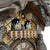 Rombach & Haas TRADITION 4550-N Orologio da Parete Legno (scuro) • Movimento Meccanico 8 Giorni • Orologio a Cucù della Foresta Nera Intagliato a Mano