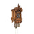 Rombach & Haas TRADITION 4501 Orologio da Parete in Legno (scuro) • Movimento Meccanico 8 Giorni • Orologio a Cucù Musicale con Suoneria a Rastrello