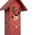 Rombach & Haas Classic SLM3H-3 Orologio da Parete Legno Naturale/Rosso • Movimento Meccanico 8 Giorni • Autentico Orologio a Cucù della Foresta Nera