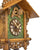 Rombach & Haas Tradition 3421 Orologio da Parete Verde • Movimento Meccanico 8 Giorni • Intaglio a Traforo Fatto a Mano