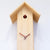Rombach & Haas Classic SLM3-11 Orologio da Parete Legno Naturale • Movimento Meccanico 8 Giorni • Autentico Orologio a Cucù della Foresta Nera