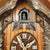 Rombach & Haas TRADITION 3460-N Orologio da Parete Legno (scuro) • Movimento Meccanico 8 Giorni • Orologio Gufo Intagliato a Mano