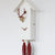 Rombach & Haas Classic SL35 H-1/14/3 Orologio da Parete Bianco/Oro/Rosso • Movimento Meccanico 8 Giorni • Autentico Orologio a Cucù della Foresta Nera