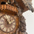 Rombach & Haas TRADITION 4560-N Orologio da Parete Legno Scuro • Movimento Meccanico 8 Giorni • Orologio Gufo Intagliato a Mano