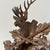 Rombach & Haas TRADITION 4550-N Orologio da Parete Legno (scuro) • Movimento Meccanico 8 Giorni • Orologio a Cucù della Foresta Nera Intagliato a Mano