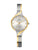UMR Ruhla RUHLA-Style RS42440 Damen Armbanduhr Bicolor • Miyota Quarzwerk • Swarovski Steinchen
