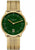 Orologio da uomo Sternglas Naos Edition Aventurine S01-NAN41-ME09 • Design Bauhaus da Amburgo • Vetro zaffiro