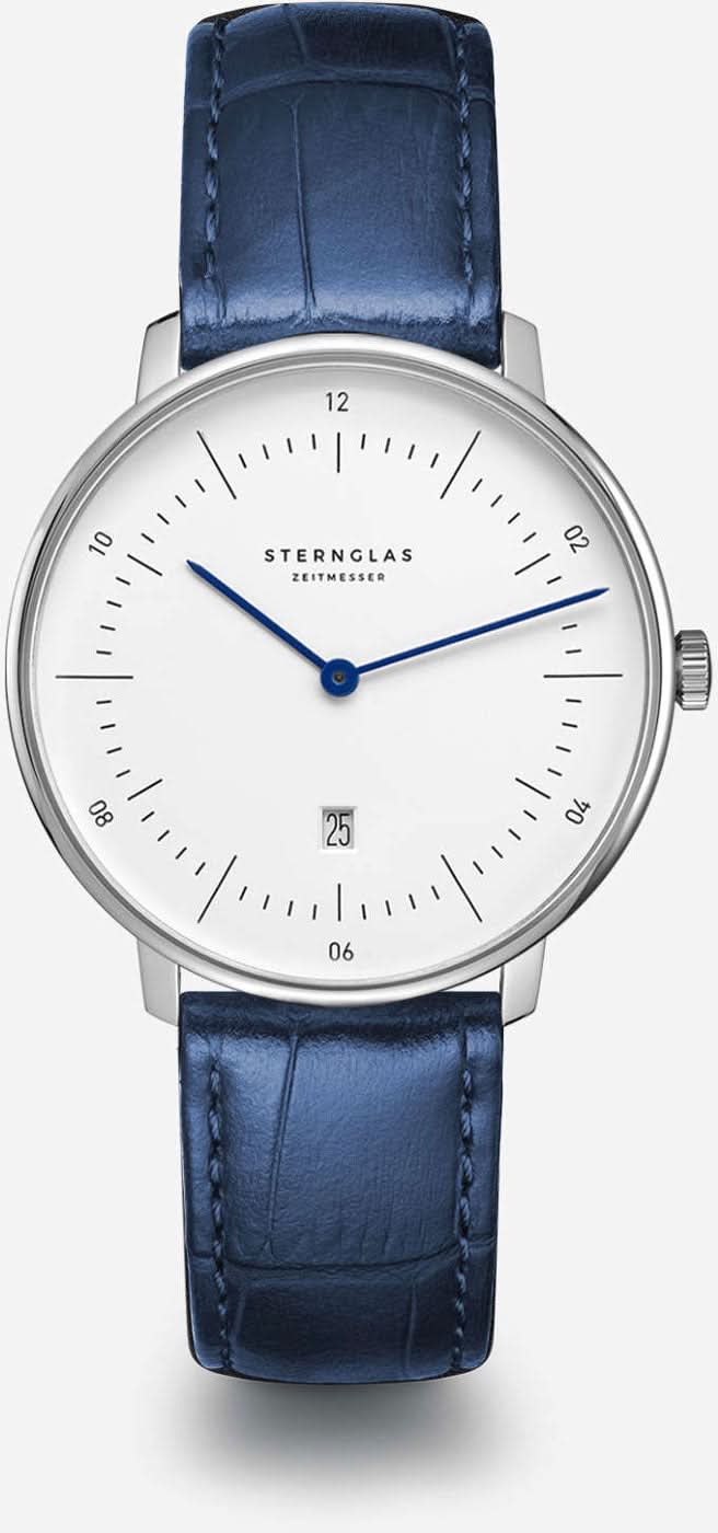 Sternglas Naos s01-nd01-nb02 Orologio da donna • Design Bauhaus • Vetro zaffiro