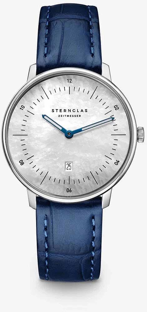 Sternglas Naos XS S01-NDP01-NB02 Orologio da donna • Design Bauhaus • Vetro zaffiro