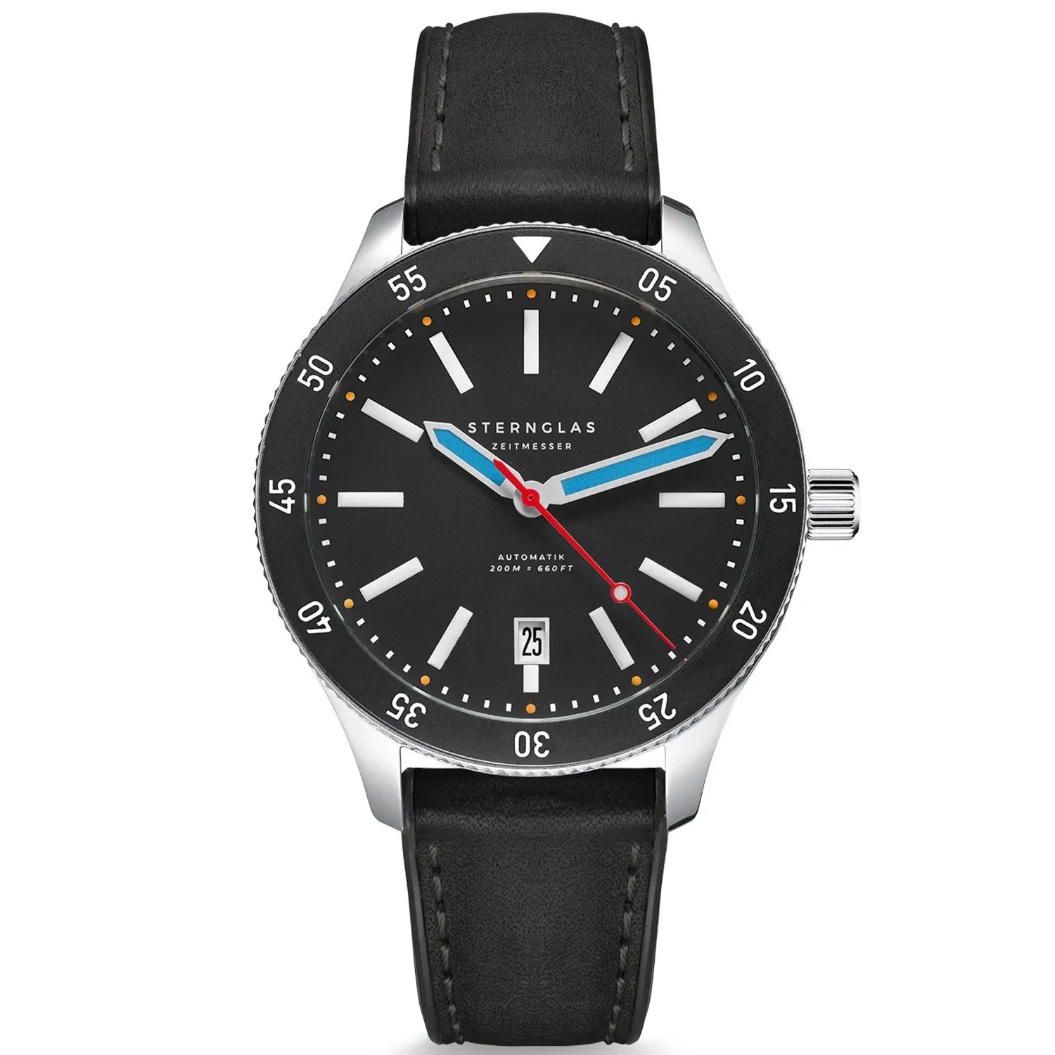 Sternglas Marus 2.0 S02-MA43-HY03 Herren • Quarzwerk • Schlichtes Bauhaus-Design