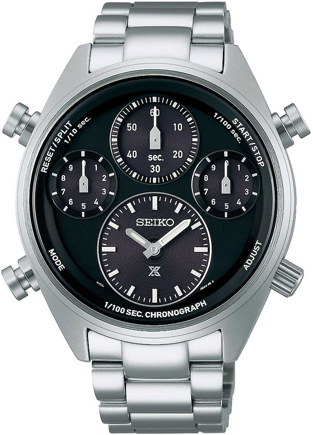 Orologio da uomo Seiko Prospex Speedtimer SFJ003P1 • Cronografo solare • Vetro zaffiro