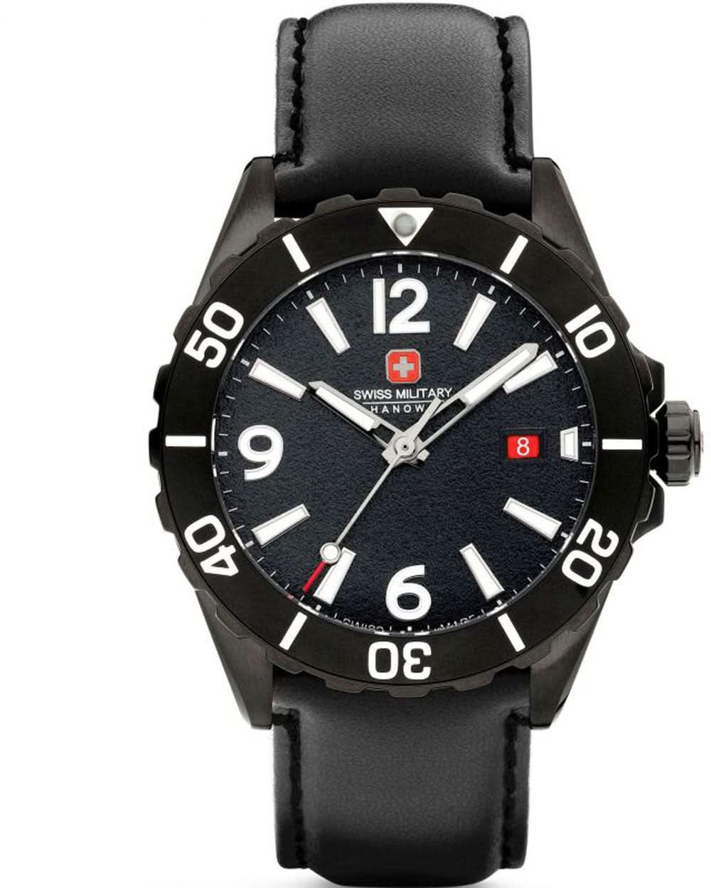Orologio da uomo Swiss Military Hanowa Carbon Peak SMWGB0000230 • Vetro zaffiro • 10 ATM