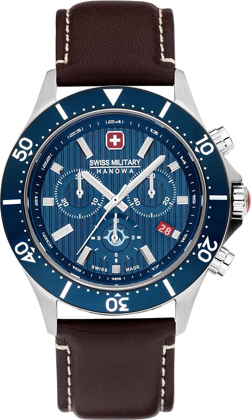 Orologio da uomo Swiss Military SMWGC2100706 • Zaffiro • Crono