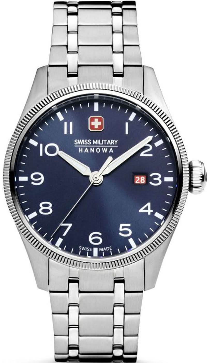 Orologio da uomo Swiss Military Hanowa Thunderbolt SMWGH0000802 • Swiss Made • Vetro zaffiro
