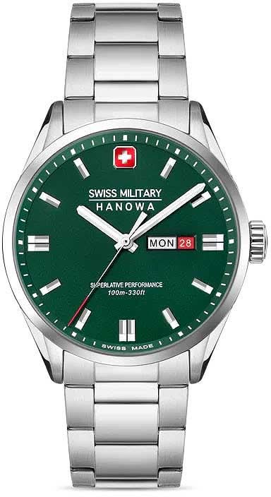 Orologio da uomo Swiss Military Hanowa Roadrunner Maxed SMWGH0001603 • Swiss Made • Vetro zaffiro