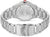 Herrenarmbanduhr von hinten, Edelstahlgehäuse mit Bandglieder-Verschluss