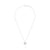 Collana da donna Soliver SOJ-0130-N-47 in argento sterling 925 con zirconi