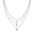 Collana da donna Soliver SOJ-0178-N-55 in argento sterling 925