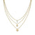Collana da donna Soliver SOJ-0179-N-55 in argento sterling 925 con zirconia cubica