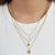 Collana da donna Soliver SOJ-0179-N-55 in argento sterling 925 con zirconia cubica